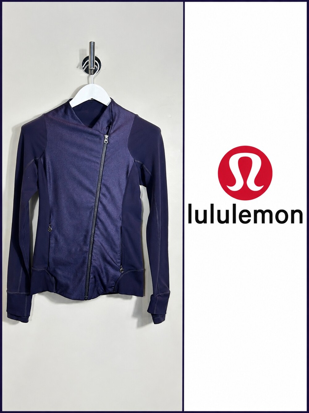 Lululemon Emerge Renewed Jacket – Purple – Size 6